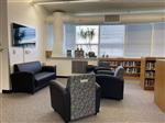 sitting area in the library 