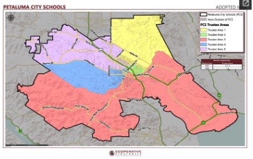 Petaluma Trustee Map