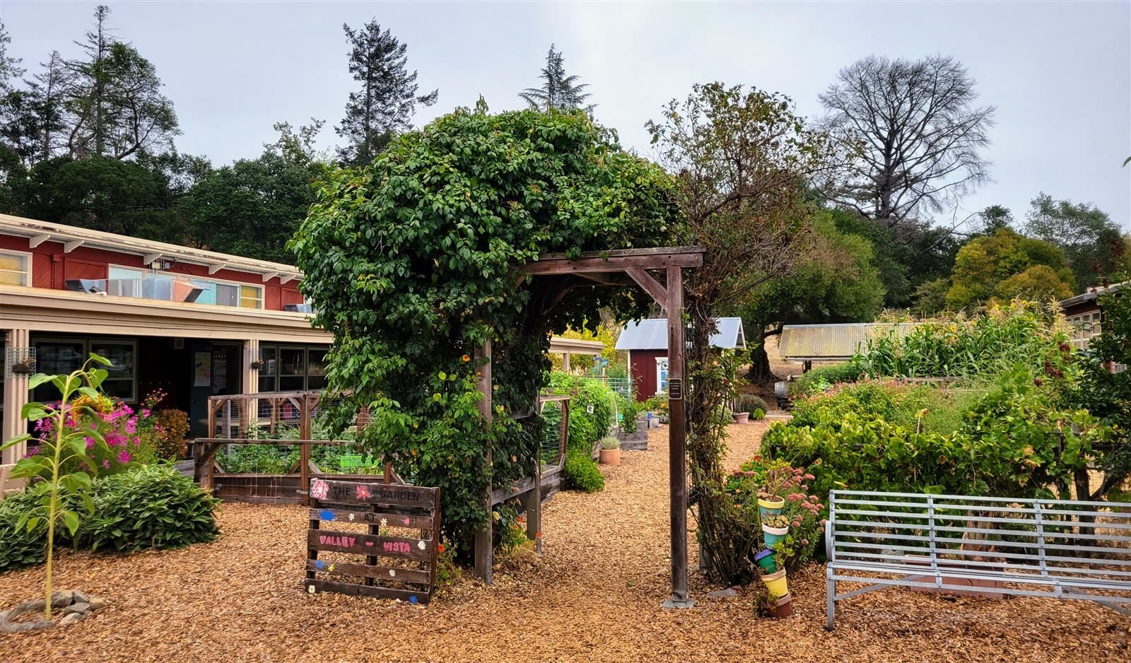 Valley Vista Garden Front View