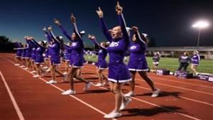 Petaluma High Cheerleaders 