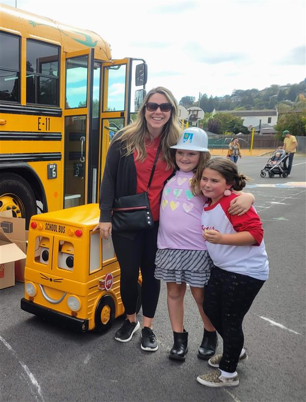 Our Principal Jaime Buschman at Truckapalooza.